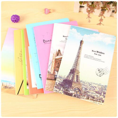 Korean stationery A5 notebook with thread, fresh and cute 32k student notebook, soft surface copybook wholesale