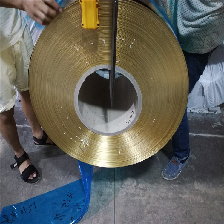 专业批发H62黄铜带厂家 浙江环保C2680全软退火黄铜皮规格全拿样