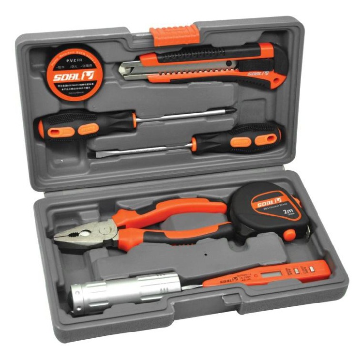 家庭工具箱组合套装圣德保罗礼品型工具套装钉制印logo sd-007-B