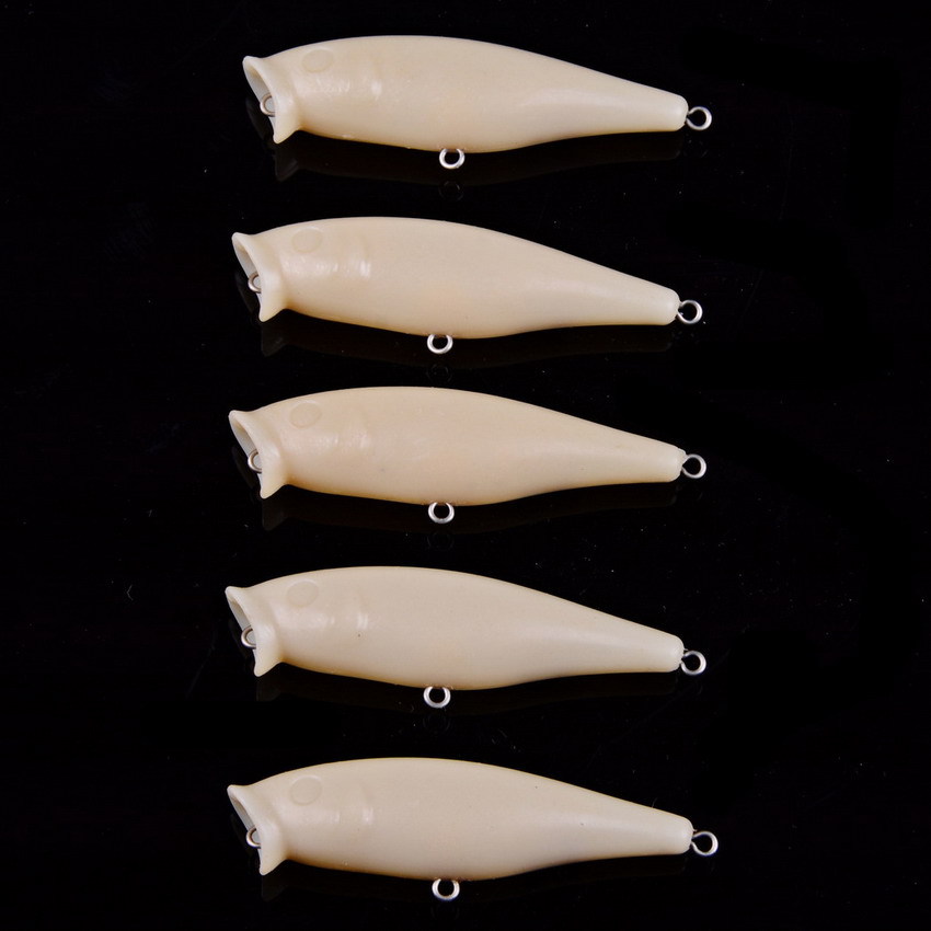 Wholesale Best Quality BRAND 6.5g/7.5cm Blank Hard Unpainted Fishing