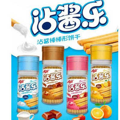 Casual snacks wholesale AJi Sauce Sauce Stick biscuit Special snacks 180g canned food