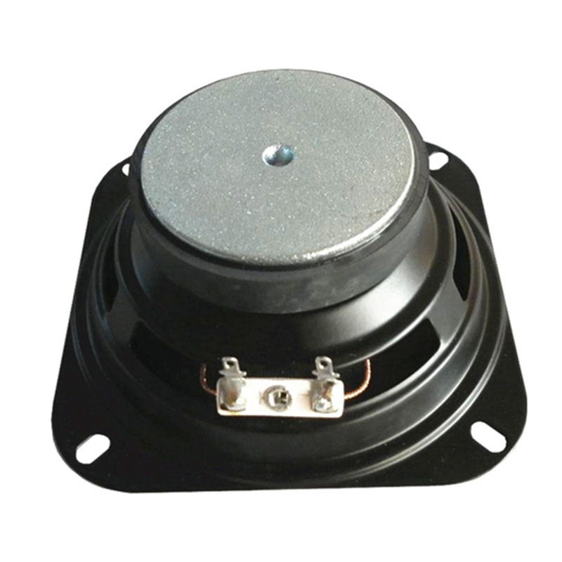 4寸汽车喇叭LS102W-38-R4 4欧10W橡胶边纸盆外磁低音扬声器6.32V