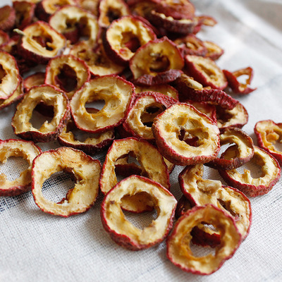 廠家批發散裝 山東無核無籽可泡水喝散裝500g去核山查幹中心圈