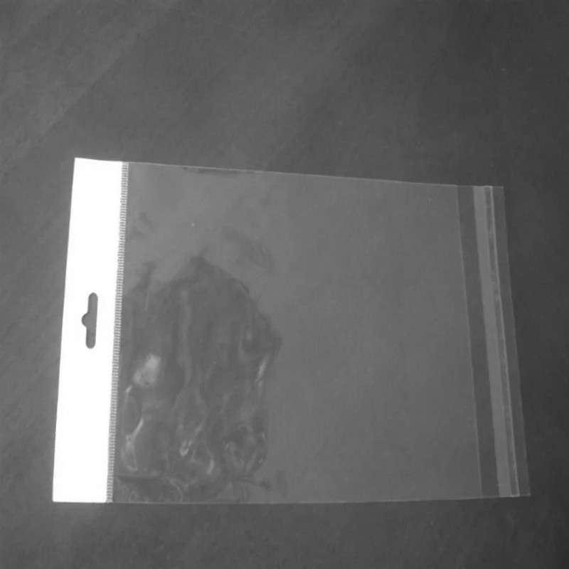 pp自粘穿孔袋透明袋子无印刷六个透气孔带自粘胶条ＰＰ封口袋定制