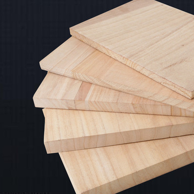 光滑桐木板材实木桐木拼板家具拼板家具板材批发装饰木板材