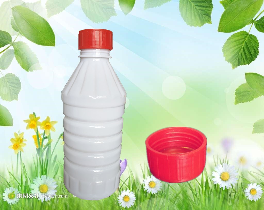 东升塑业有限公司批发800毫升白色圆形聚酯塑料瓶现货