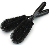 Factory direct sales car beauty car wash tools professional cleaning brush car wheel brush twisted wire brush tire brush