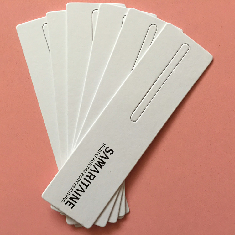 白卡纸对表工艺异形文胸服饰吊牌 优质服装内衣保修合格证吊牌