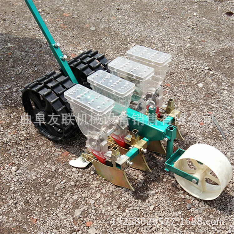 鹤岗单粒高粱精播机 免间苗谷子精播机 蔬菜大豆玉米播种机