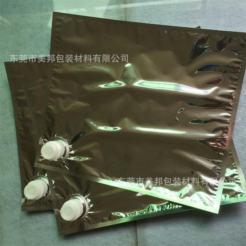 四边封大容量液体无菌袋 带阀门酒水果汁盒中袋 饮用水BIB包装袋