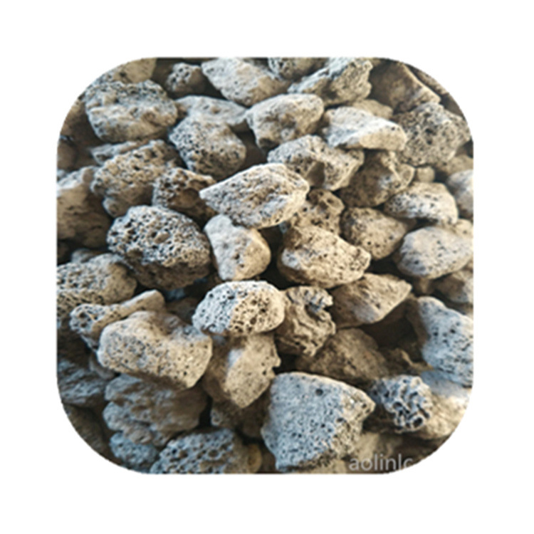 奥林轻石BAF生物滤池人工湿地黑色轻质多孔轻石火山岩生物滤料|ru
