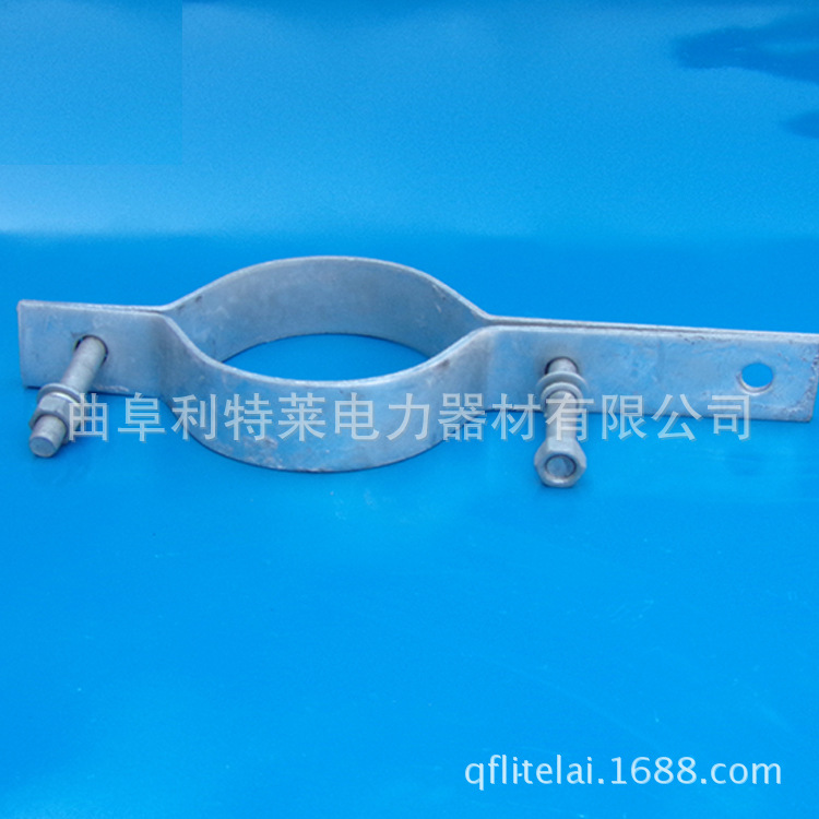 抱箍杆用抱箍 BG型抱箍光缆金具 供应杆用抱箍价格