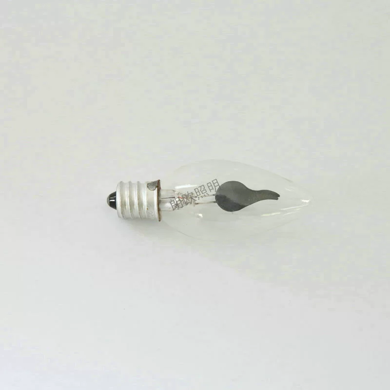 Заводская поставка Буддийская лампа зала Бог богатства пузырь Мини маленький остроконечный пузырь пламя мигающий пузырь Красный Бог богатства пузырь