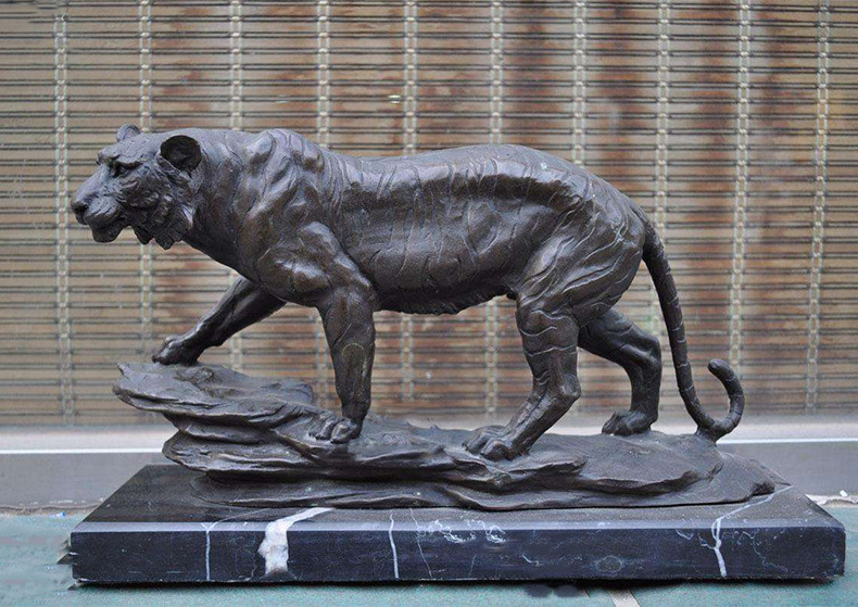 铜老虎雕塑 主图