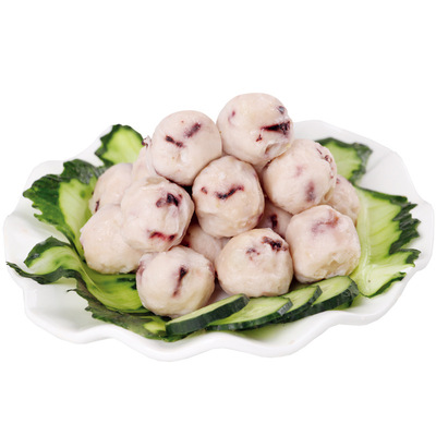 闸坡码头章鱼丸八爪鱼丸250g真空包装火锅食材麻辣烫烧烤丸子批发