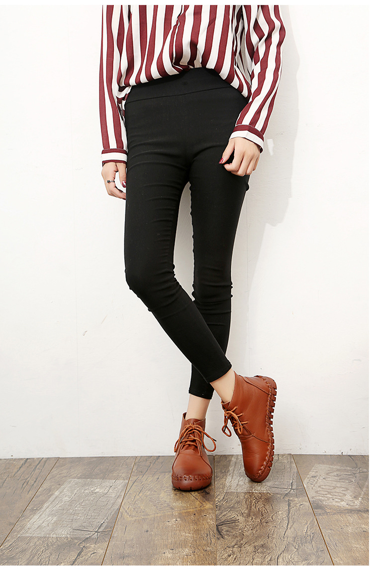 Bottes femme INFOHOMME en En cuir - Ref 3355276 Image 29