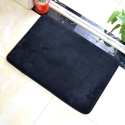 Fluff Slow rebound sponge Mat Shower Room non-slip ventilation pineapple Mesh non-slip mat Pad door mat LOGO