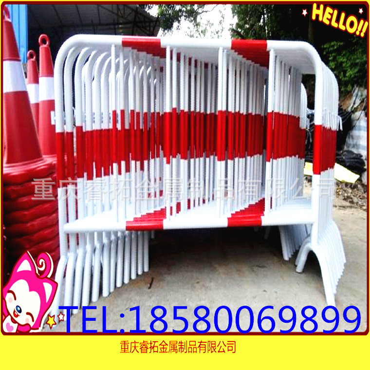市政护栏铁马围栏移动铁马临时护栏不锈钢铁马重庆筛网护栏网
