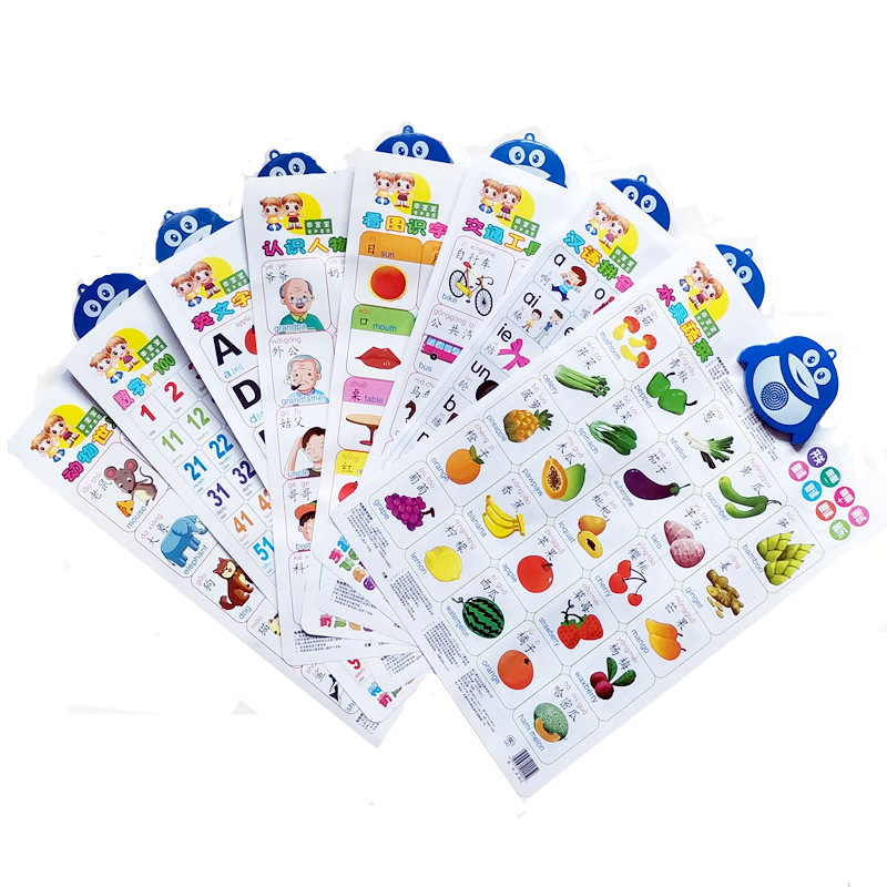 Selling Goody Infants Early education Voice Poster touch pronunciation voiced Poster education Puzzle toy