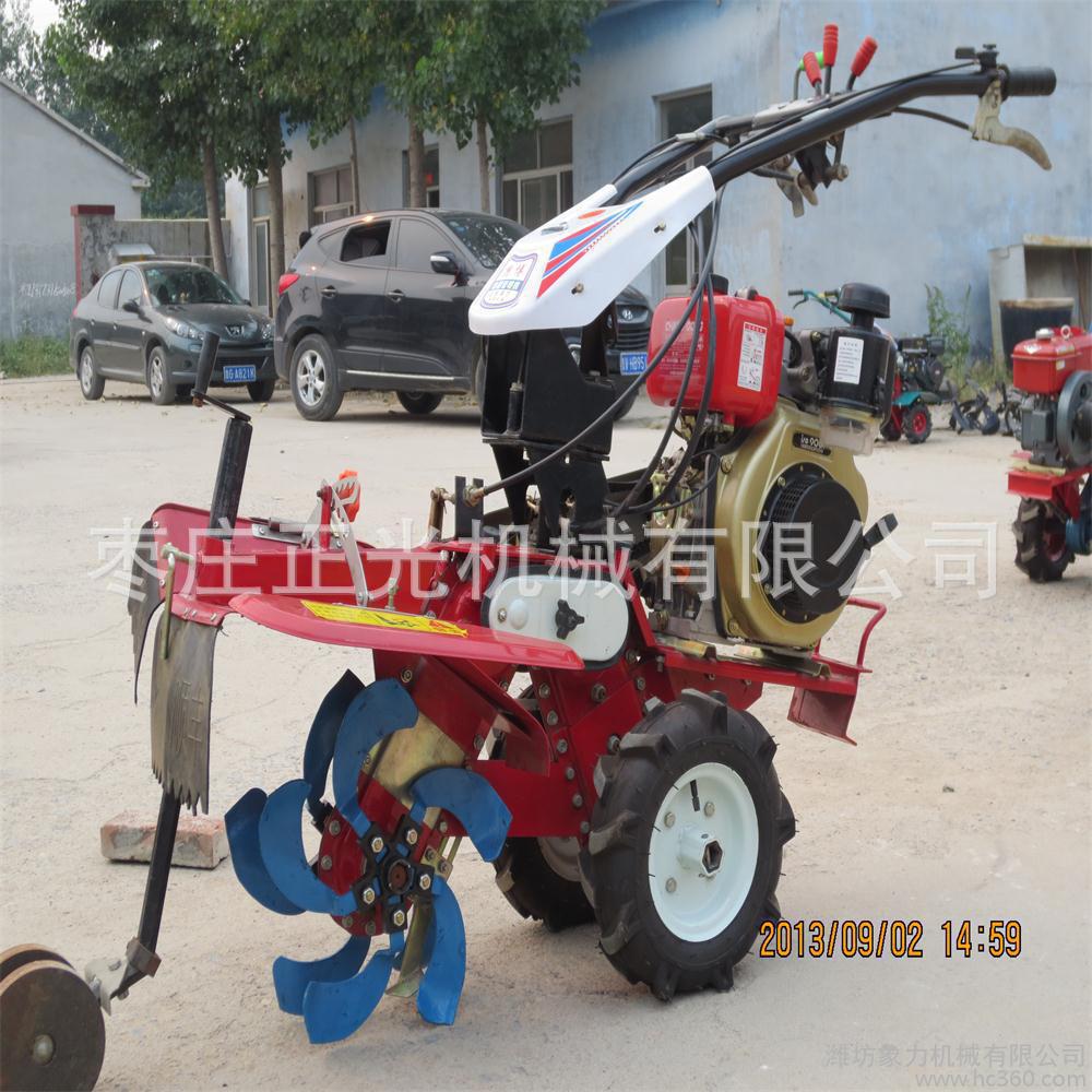 Pastoral management Furrowing machine Orchard Management Machine Green onions Hand support Ditching machine