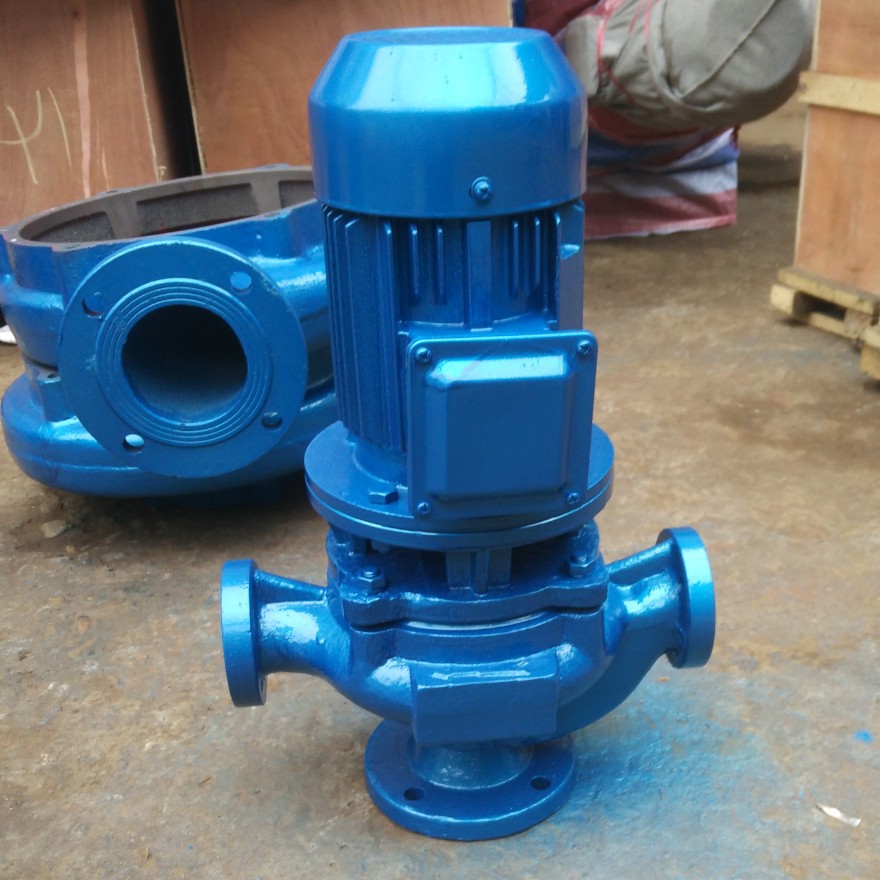 冠丰牌立式管道排污泵65GW30-30-7.5大通道废水提升渣料污水输送