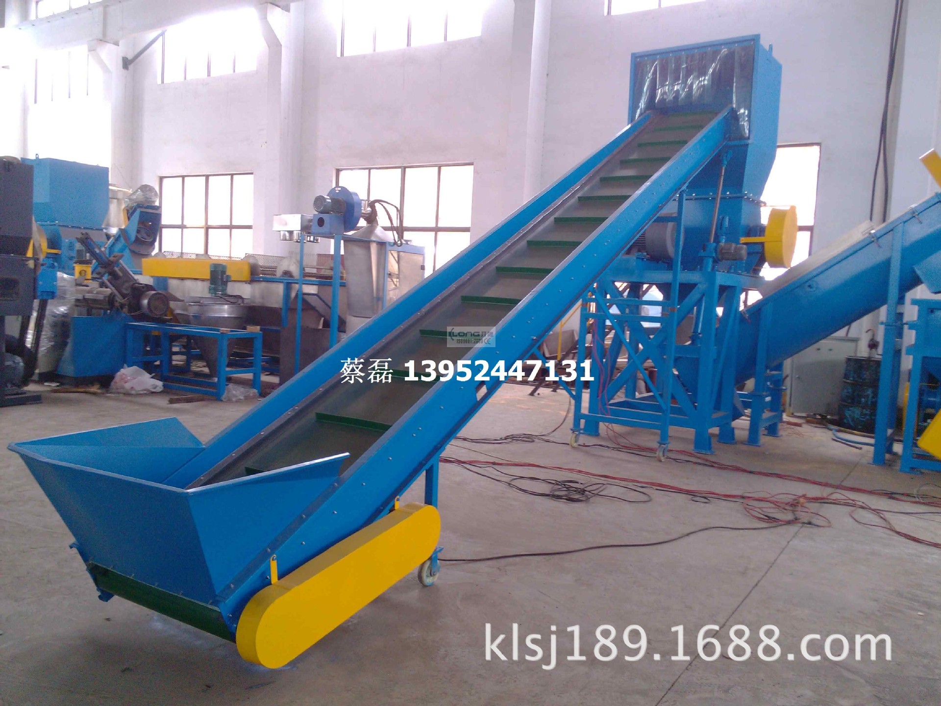 新型大产量废旧塑料薄膜破碎机粉碎设备开隆机械实力厂家供应