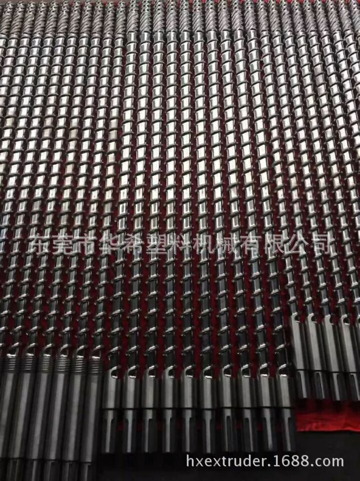 煤渣挤出机螺杆 Φ70高硬度煤渣挤出机螺杆