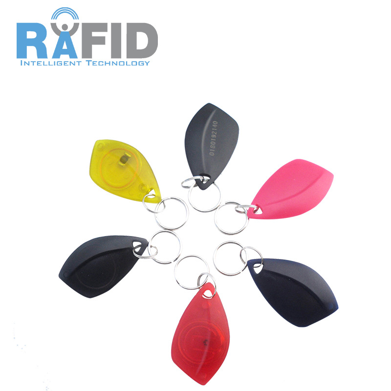 RFID智能钥匙扣卡门禁卡KF-28 耐水耐摔非接触芯片射频卡IC/ID卡