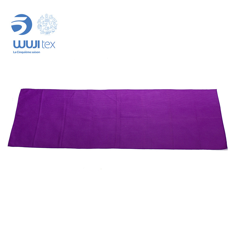 WUJI Manufactor Direct selling Superfine fibre Yoga shop towels Jacquard weave Rice non-slip Dance mat environmental protection Exercise mat customized