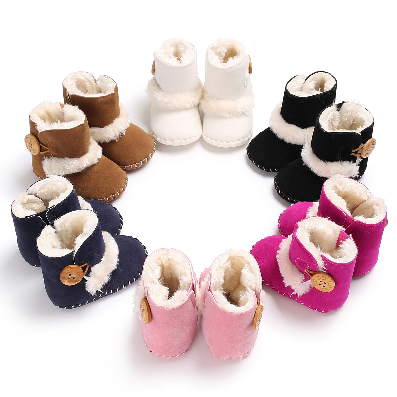 Chaussures bébé en Polaire corail polaire - Ref 3436772 Image 3