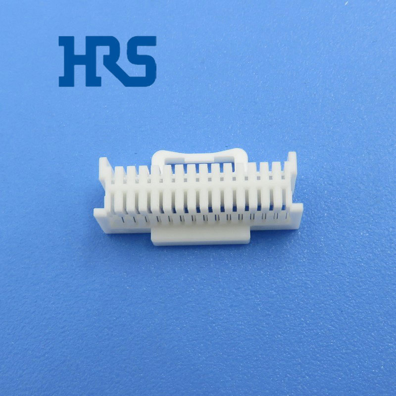 HRS连接器DF50S-30DS-1C广濑白色胶壳