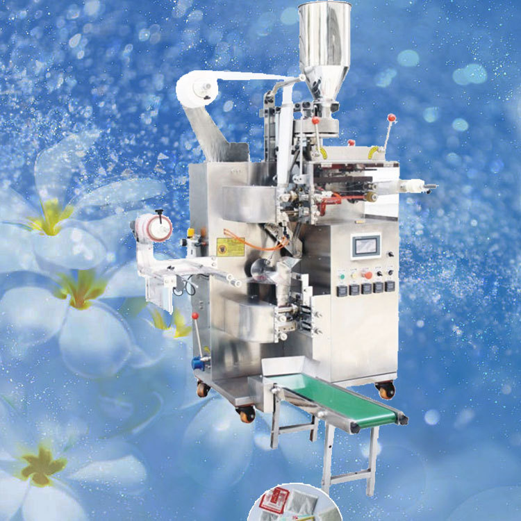 Supply Shunping County Organic Jasmine Flower Tea Inside and Outside Bags Tea Packaging Machine | Automatic Tea Packing Machine for Beauty Tea