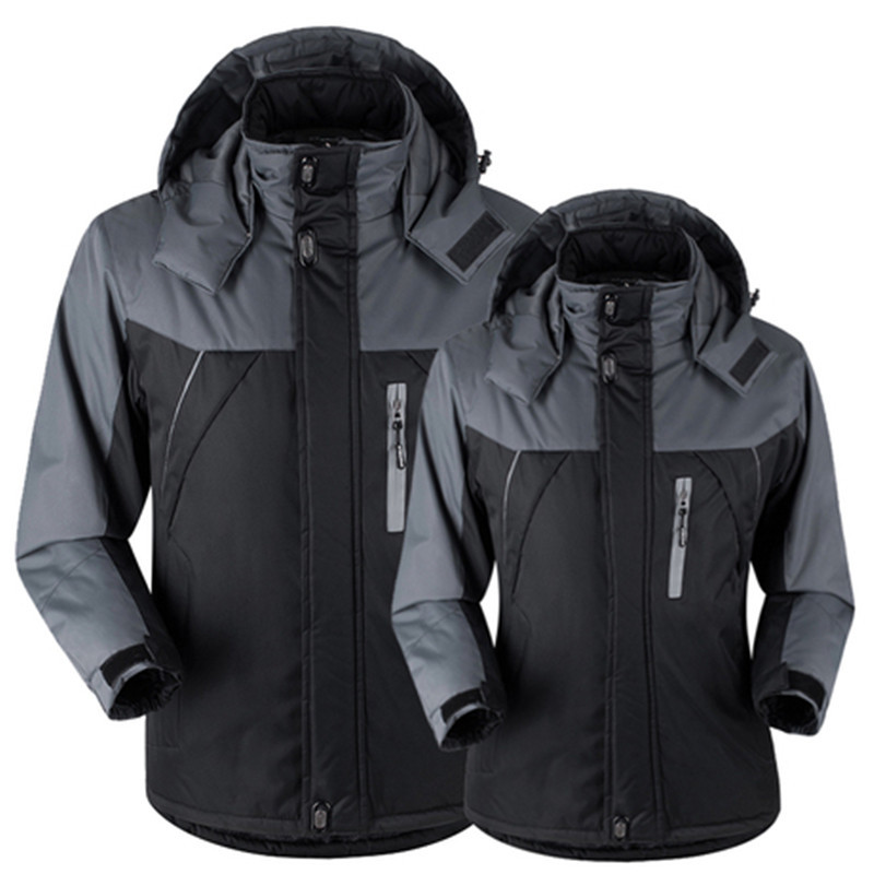 Demi-season travel extra large jacket