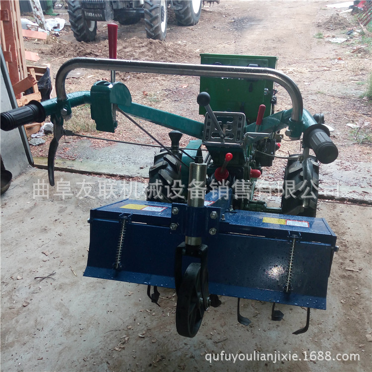 果园施肥开沟机 旋耕起垄机 12马力开沟起垄旋耕拖拉机39