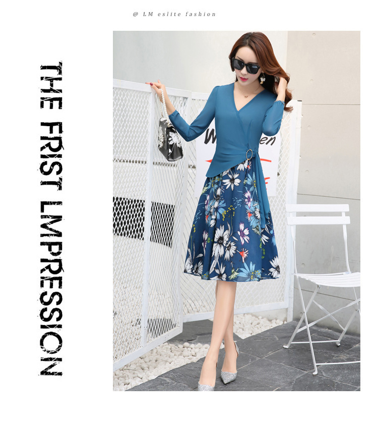 欣贝拉，2017新款春装，连衣裙，两件套，