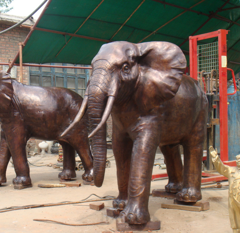 工厂定制 铜雕大象 主图