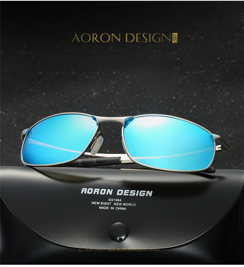 Lunettes de soleil AORON  AOLONG en Métal - Ref 3366140 Image 21
