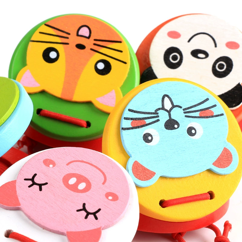Картонная? нет: "Cartoon wooden music musical instruments, smart toy"