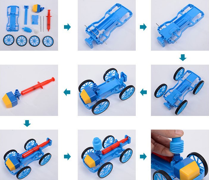 Air-Powered Car Experiment