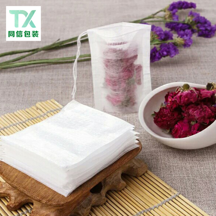 Small tea bag coffee bag corn fiber drawn tea bag 8×10 100 pack
