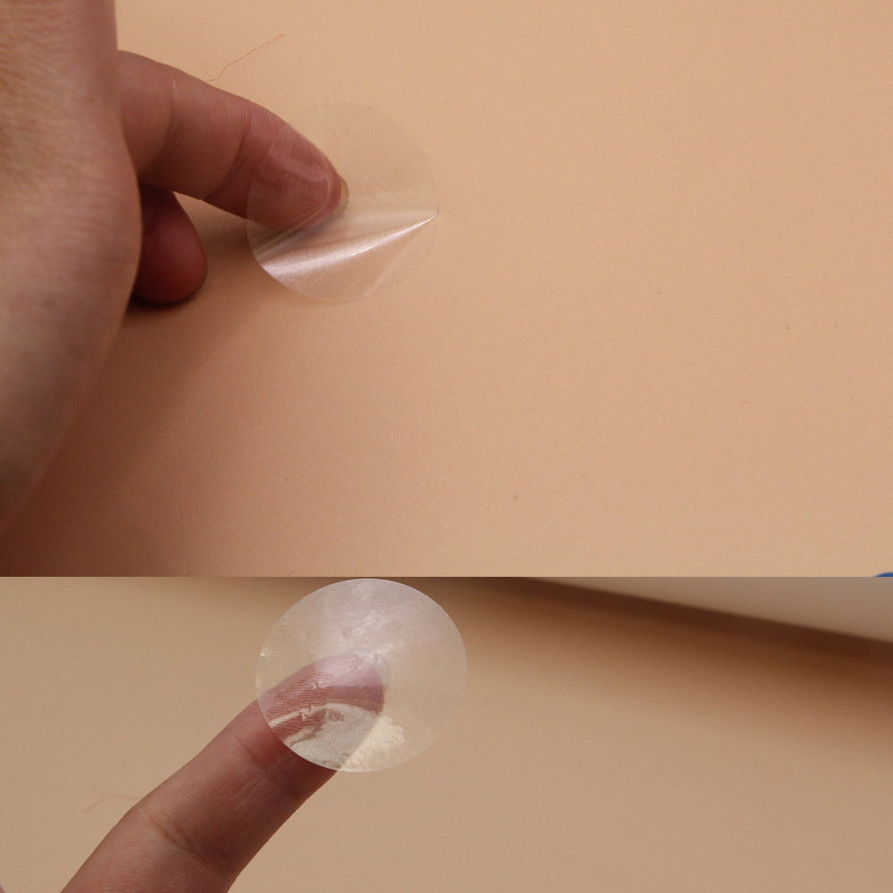 圆通透明不干胶2