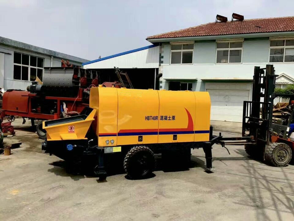 40柴油机混凝土输送泵 40电喷柴油机拖泵 电喷柴油机地泵 82KW泵