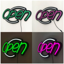 ���͘��R�� LED�����޺�V���� LED OPEN SIGN OPEN�޺�l�����
