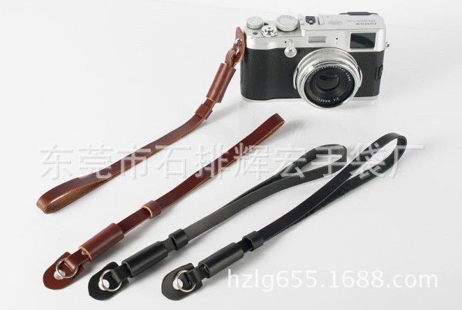 东莞手袋厂生产相机真皮提手带皮手挽带手腕带音响皮手挽行李挎带