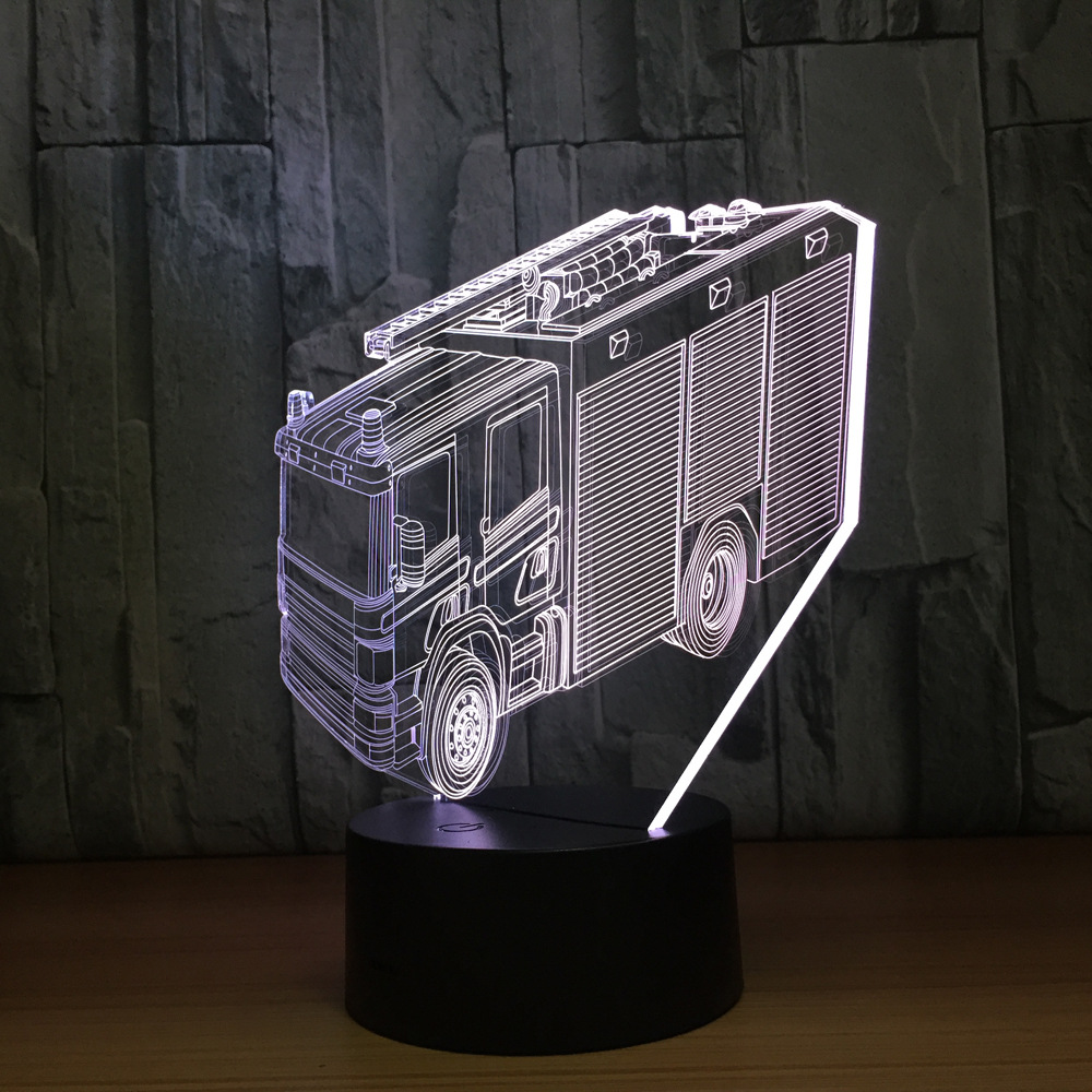 新款创意3D小夜灯爱心熊女神生日礼物