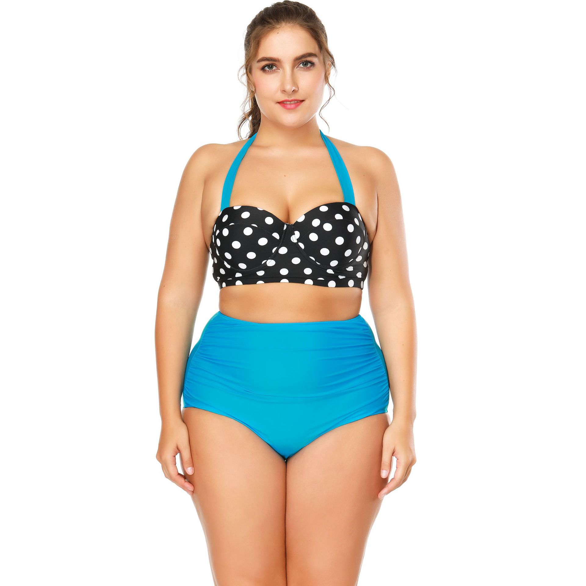 Cotton FashionLarge size swimsuit(LS1253-S) NHYS0013-LS1253-S