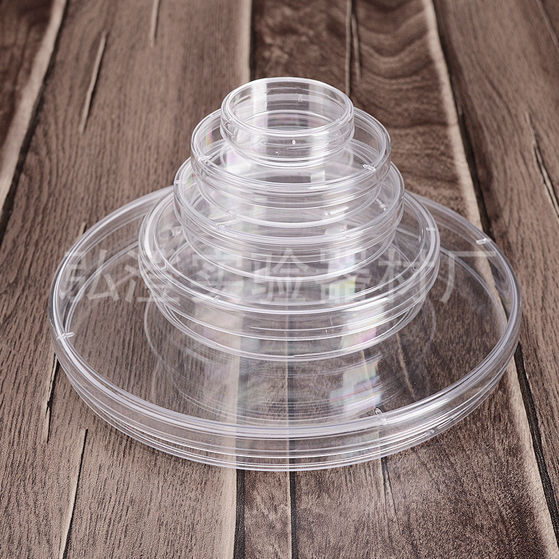 厂家批发PS塑料高透明直径150圆形培养皿细胞细菌反应皿