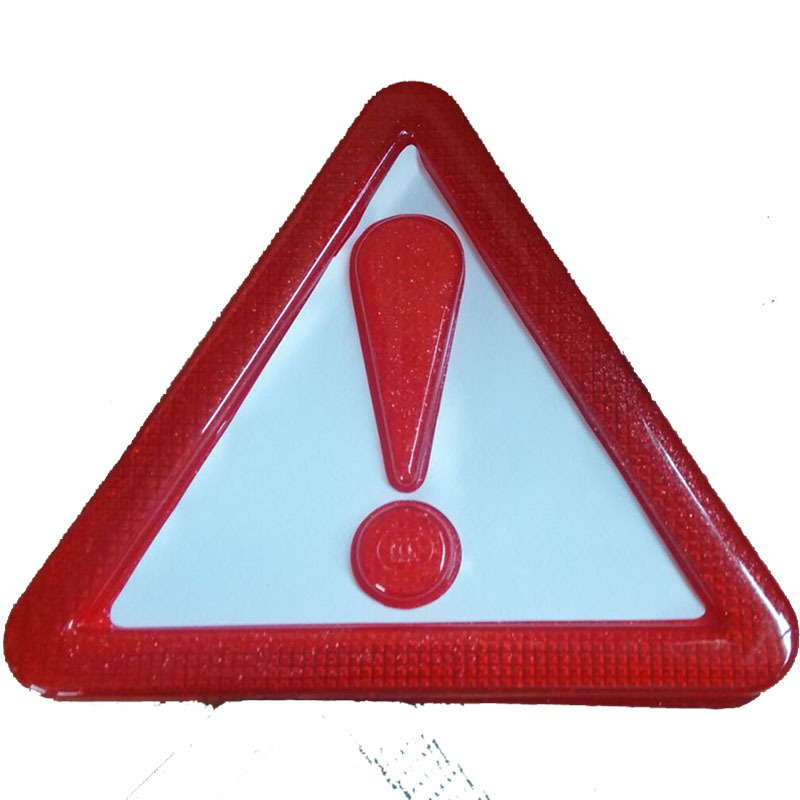 小三角架警示牌保险杠反光小三角反光板塑料三角形回复反射器 阿里巴巴