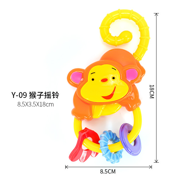 Bebé sonajero cama campana a granel artículo al por mayor bebé sonajero recién nacido bebé educación temprana educativo juguete sonajero