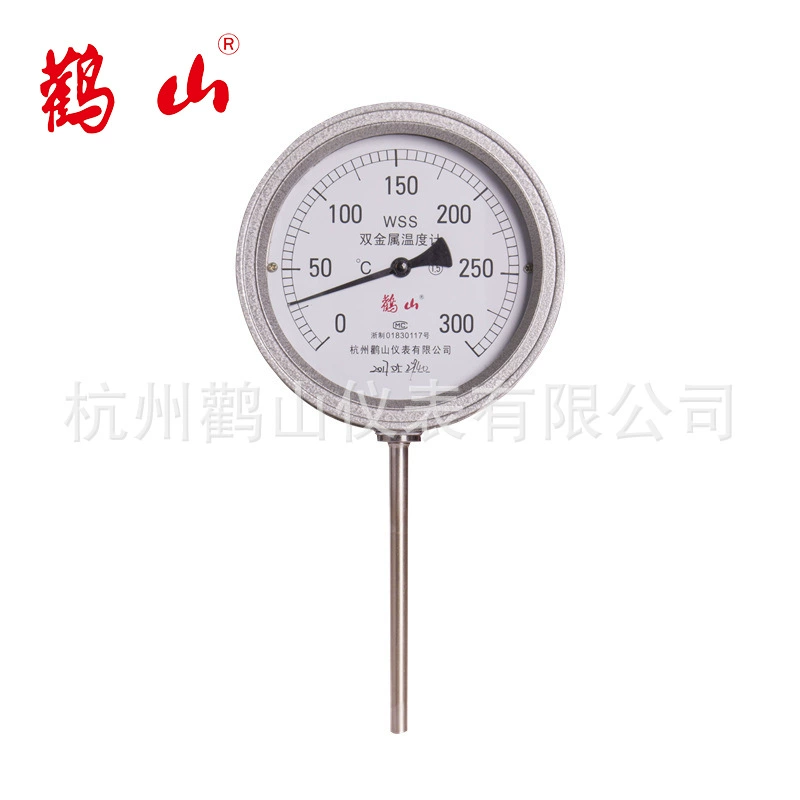 Антикоррозионный биметаллический термометр WSS511F радиальный биметаллический термометр, прямые поставки с фабрики, можно настроить